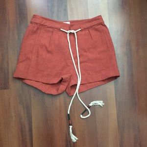 Miss Me canvas women draw string shorts